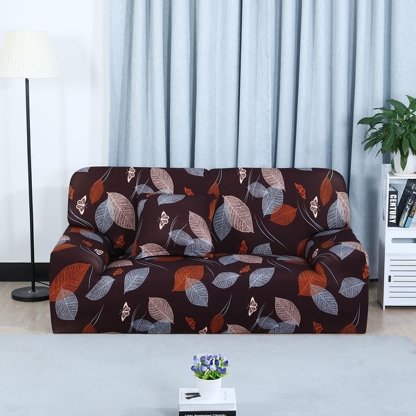 Home 1 2 3 4 Seats Stretch Cover Sofa Loveseat Slipcovers Home 1 2 3 4 Seats Stretch Cover Sofa Loveseat Slipcovers Dark