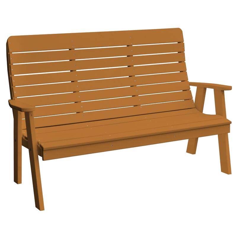 Poly 4' Winston Garden Bench - Cedar