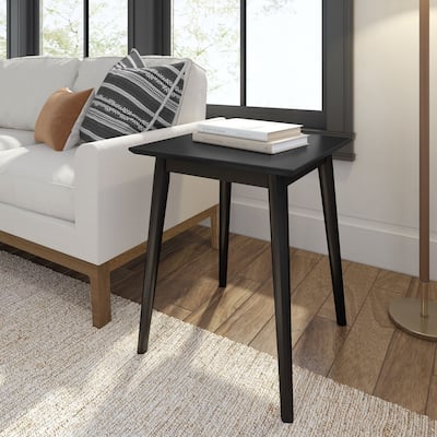Plank and Beam Mid-Century Modern Square Side Table - 20" x 20"