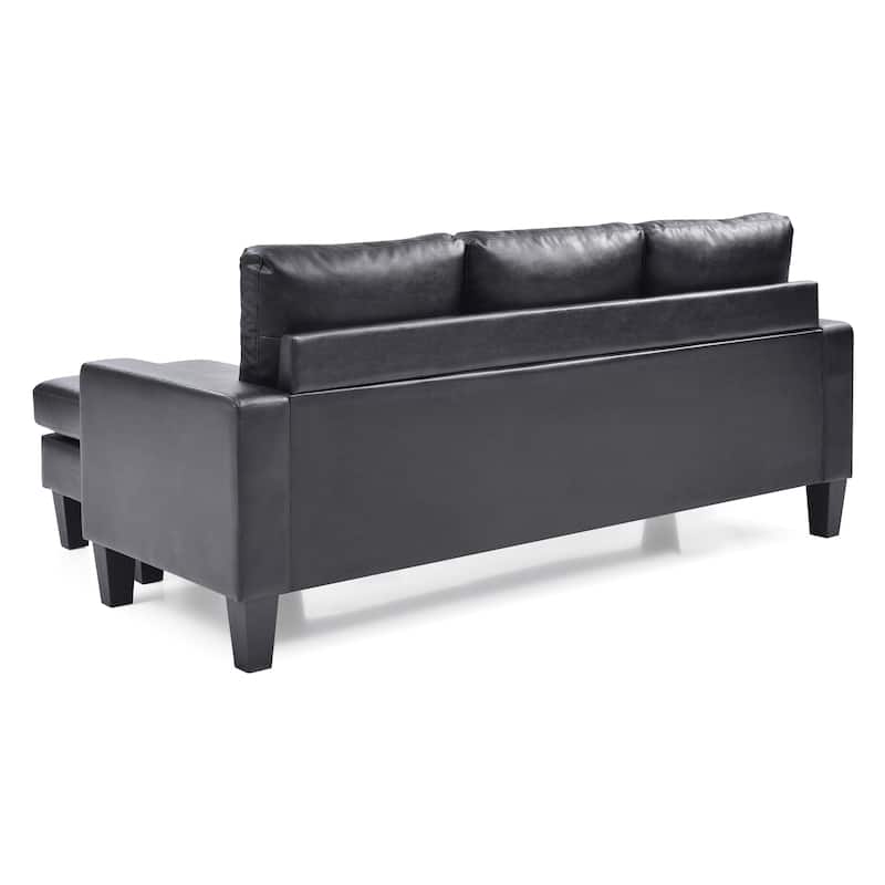 Jenna Small Sofa with Chaise Lounge