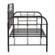 preview thumbnail 32 of 41, Vintage Series Distressed Metal Twin Metal Day Bed - Antique White