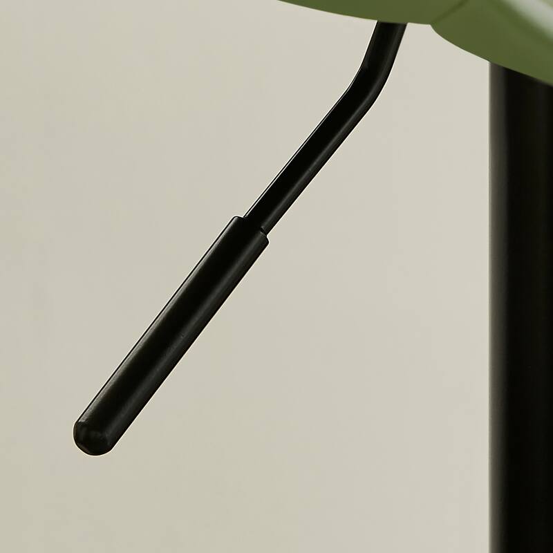 Roundhill Furniture Kovyn Contemporary Adjustable Barstool with Faux Leather Swivel Seats, Set of 2