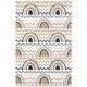 preview thumbnail 2 of 7, Nuloom Kaarina Multi Rainbow Kids Fringe Area Rug