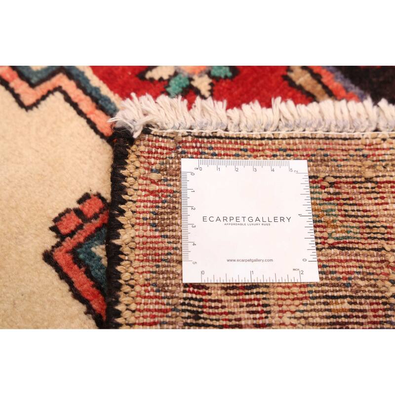 ECARPETGALLERY Hand-knotted Anadol Cream Wool Rug - 3'9 x 10'6