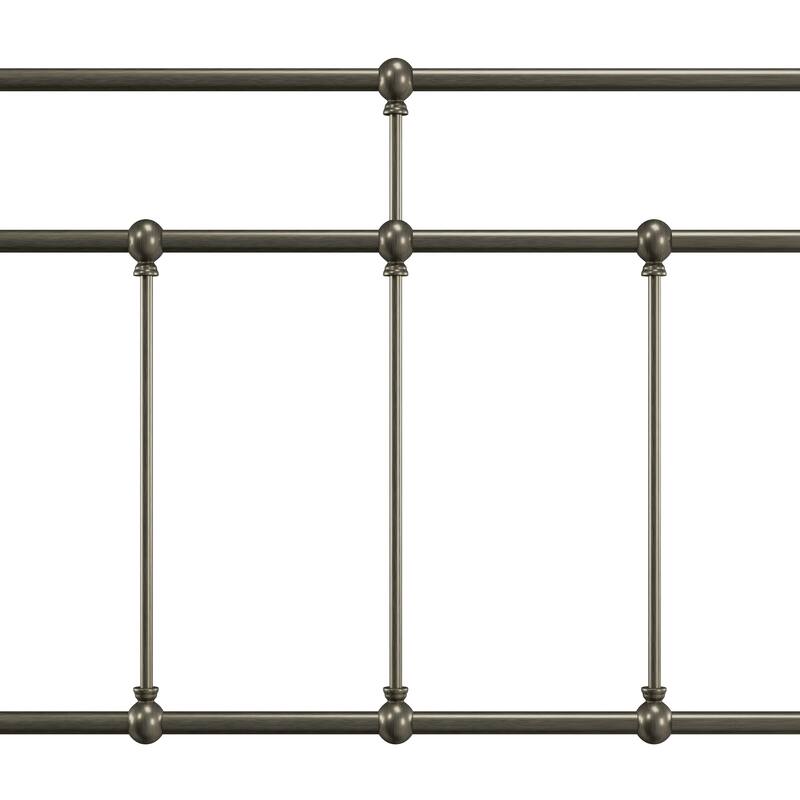 Hillsdale Furniture Providence Traditional Spindle Metal Headboard