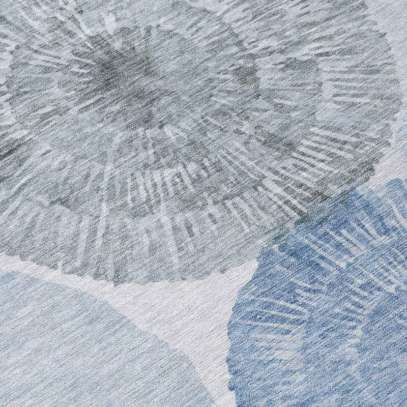 Machine Washable Indoor/ Outdoor Contemporary Devaughn Chantille Rug