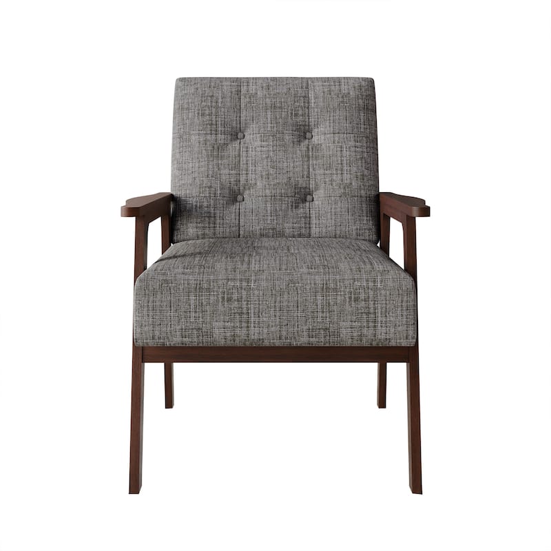 CraftPorch Modern Accent Chair - Light Grey