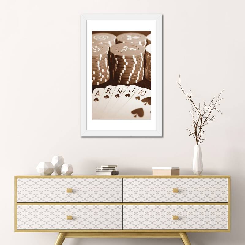 iCanvas "Poker" by Boyce Watt