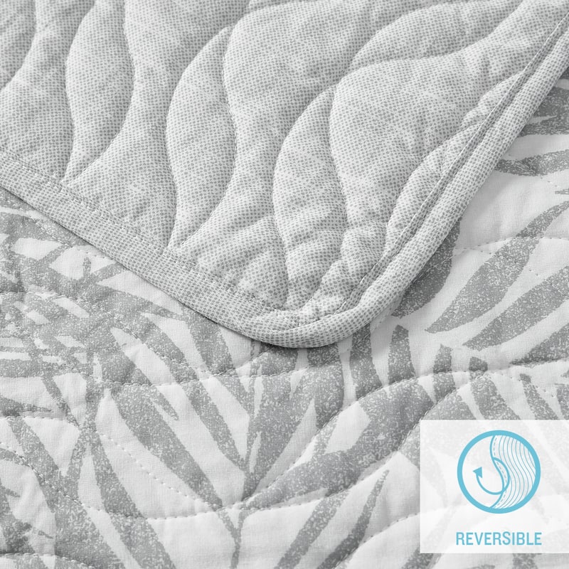 Tommy Bahama Palmday Cotton Reversible Quilt Set