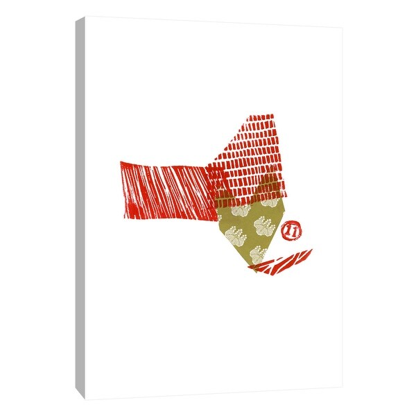 PTM Images 9-108559 PTM Canvas Collection 10" x 8" - "State of the Union 4" Giclee Patterns and Designs Art Print on Canvas
