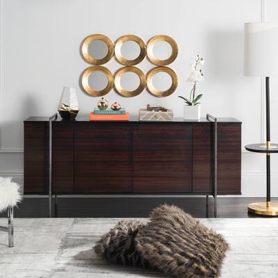 SAFAVIEH Home Baxton Sideboard - 71"W x 18"D x 33"H