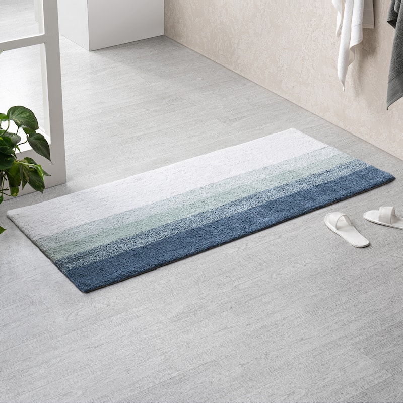 MH London Avebury Stripe Cotton Bath Mat