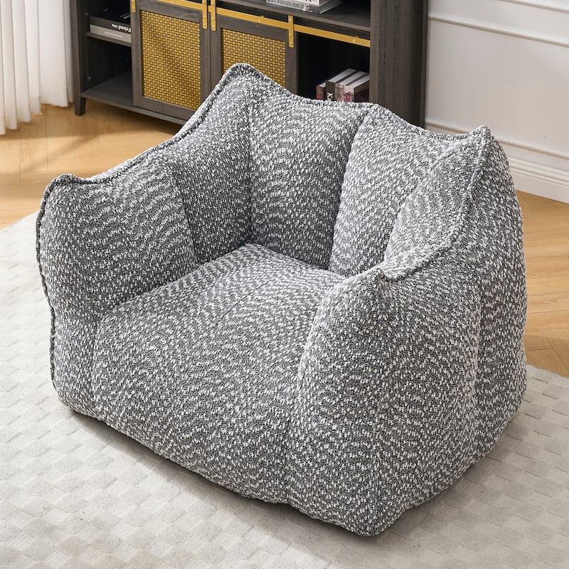 Lazy Bean Bag Chair with Arms for Living Room