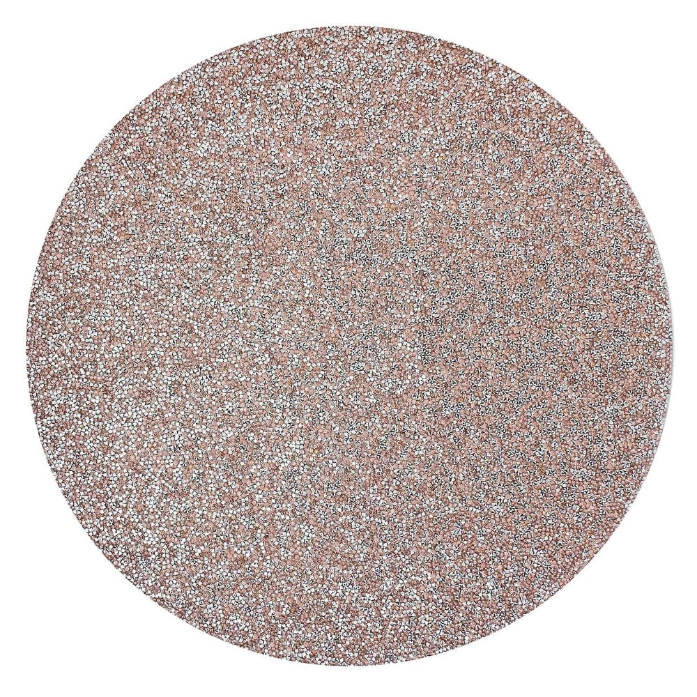 Sparkles Home Luminous Round Rhinestone Placemat