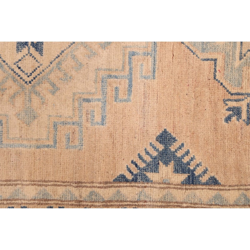 ECARPETGALLERY Hand-knotted Finest Ghazni Tan Wool Rug - 10'7 x 14'0