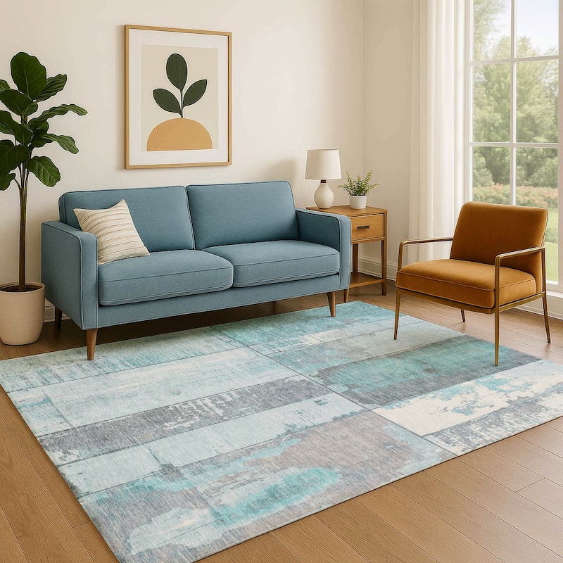 Premium Washable Super Soft Contemporary Styles Mayfield Rug