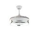 preview thumbnail 16 of 18, 42'' 4 Retractable Blades Modern LED Ceiling Fan with Remote
