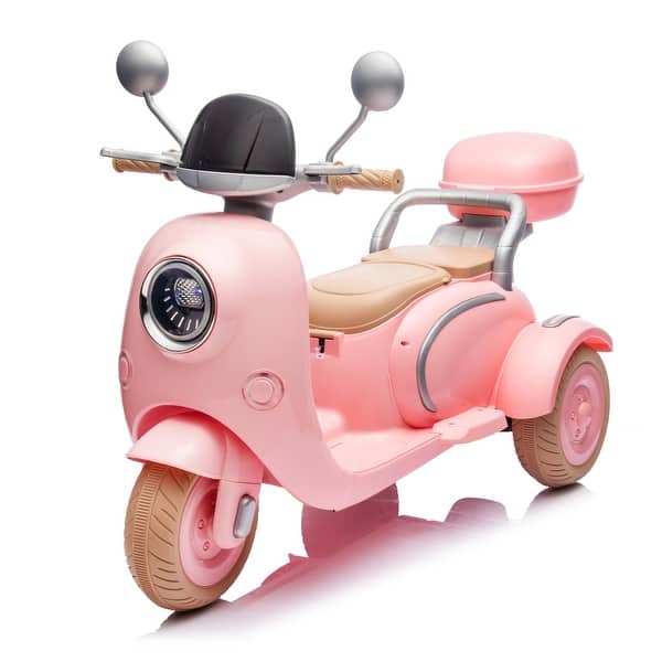 slide 2 of 59, 12V Two-seater Kids Ride On Level Up Electric Motorcycle Pink