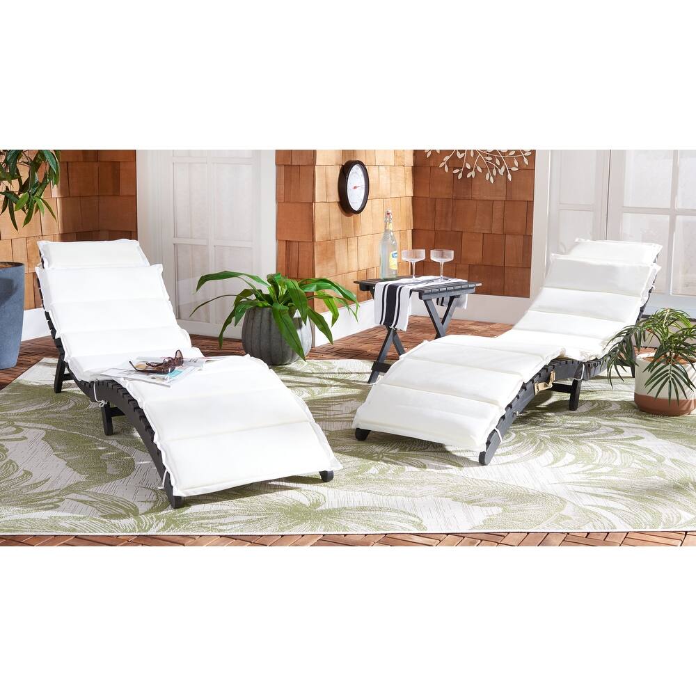 SAFAVIEH Outdoor Jamya 3-Piece Lounge Set - 21Wx25Dx72H