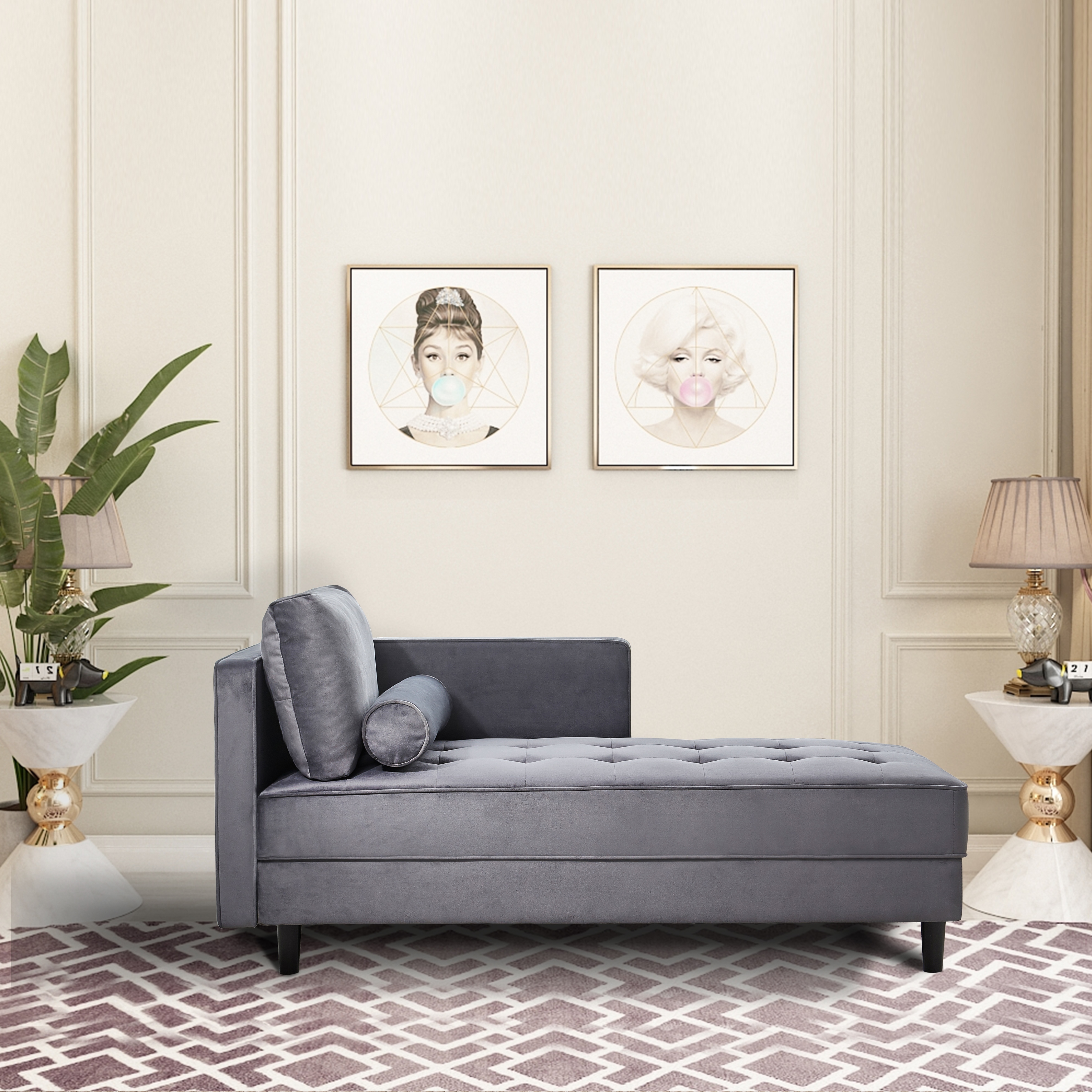 Right arm chaise lounge discount sofa