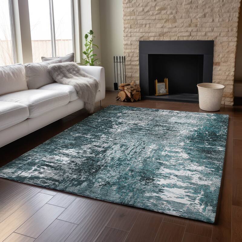 Premium Washable Super Soft Abstract Glam Mayfield Rug