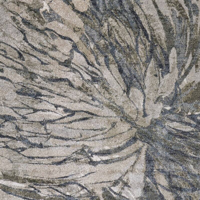 HomeRoots Abstract Bohemian Rectangle Area Rug