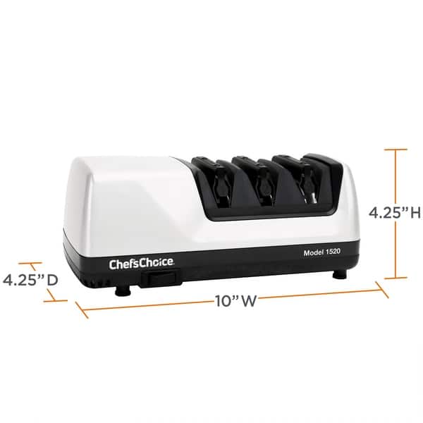 Chef'sChoice AngleSelect Professional Electric Knife Sharpener for Straight Edge and Serrated Knives