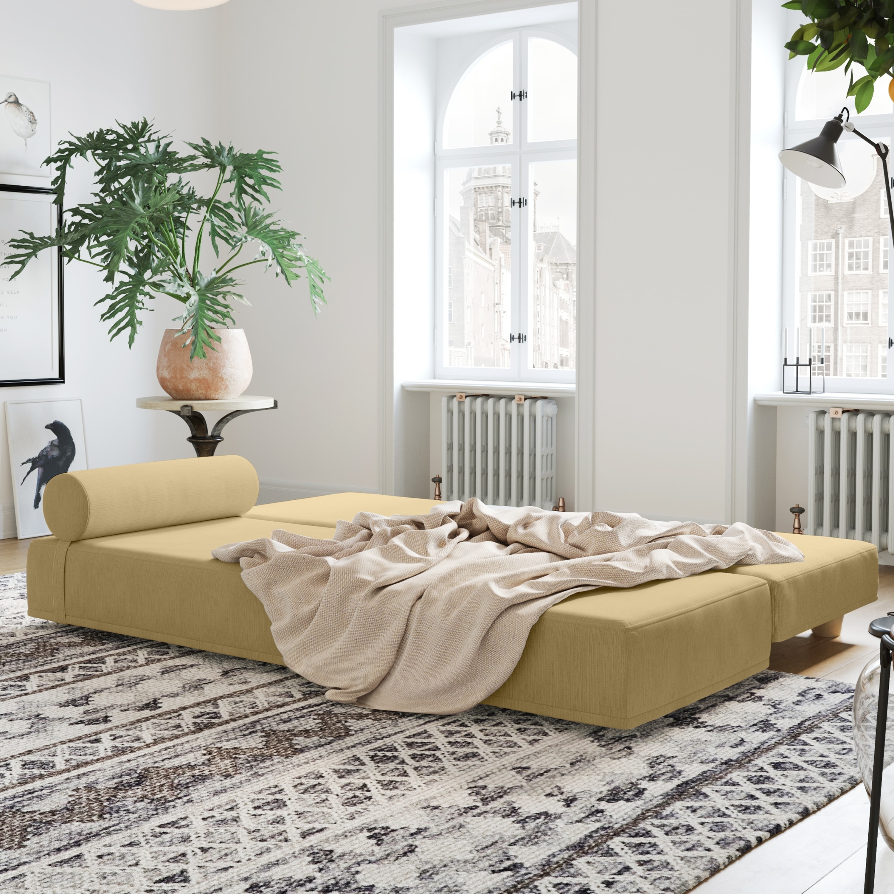 Daybed to sales queen sleeper