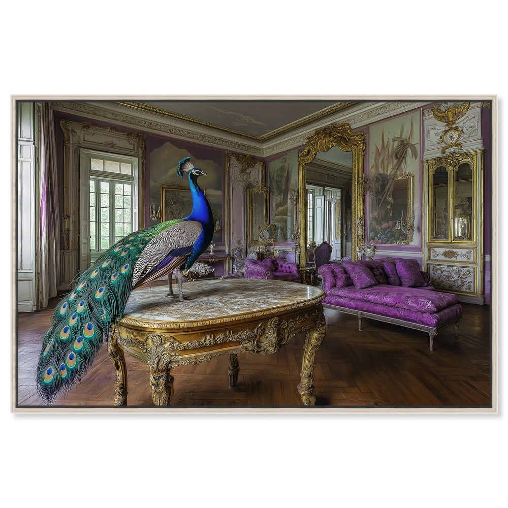 Royal Plumage Canvas by Art Remedy