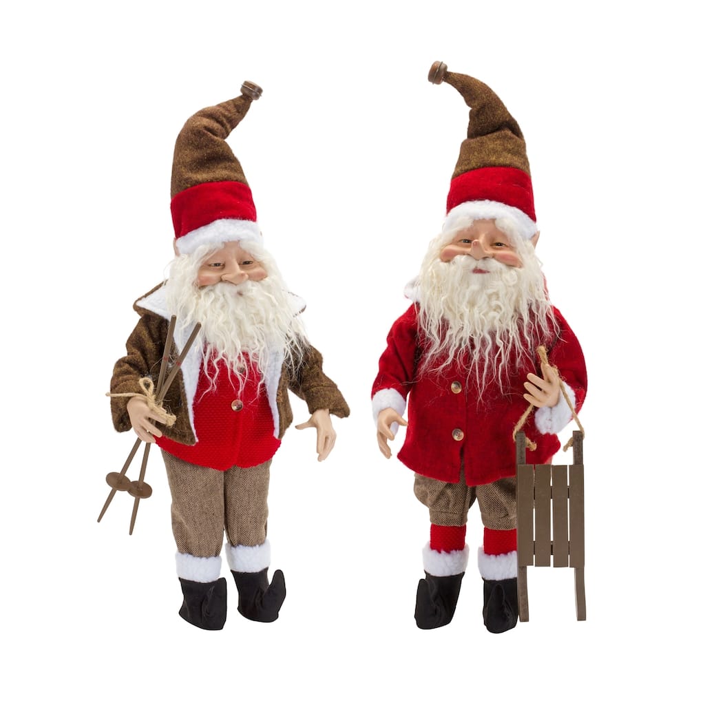 Santa Figurine (Set of 2)