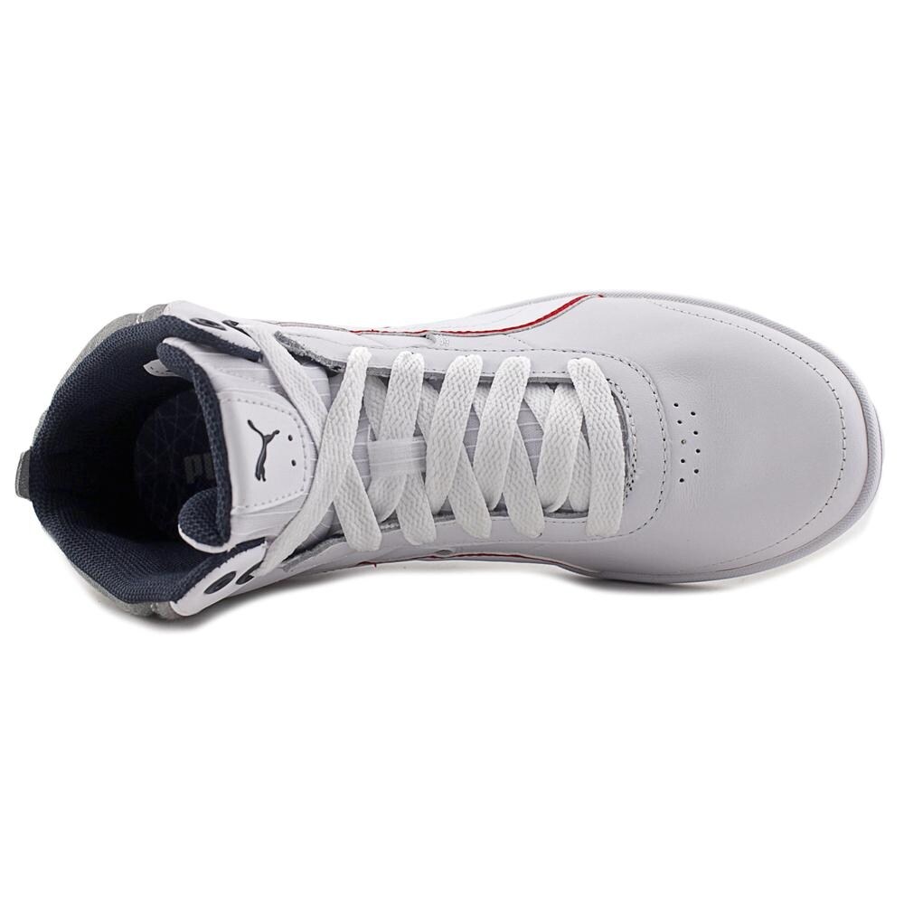 Shop Puma Bmw Ms Future Cat M1 Men Round Toe Leather White