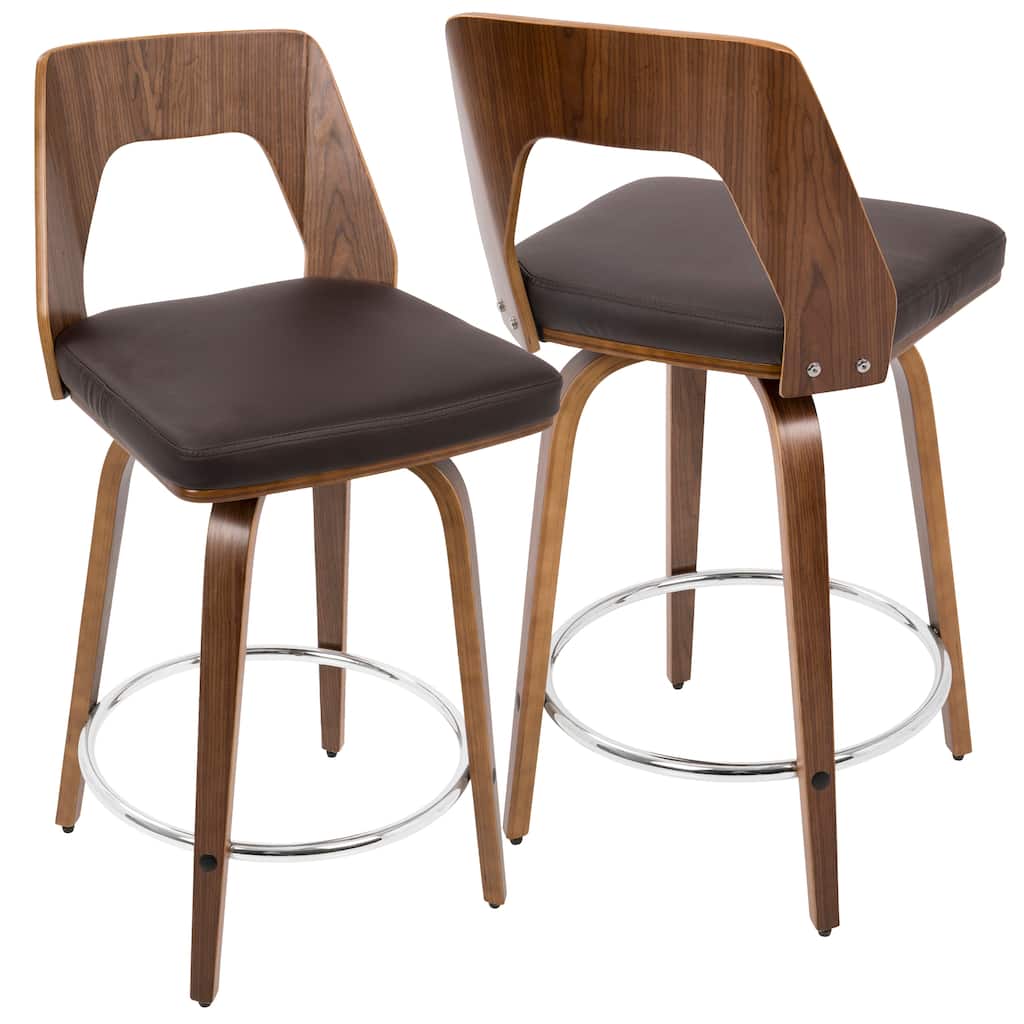 Carson Carrington Valsatra Mid-century Modern Counter Stool - On Sale ...