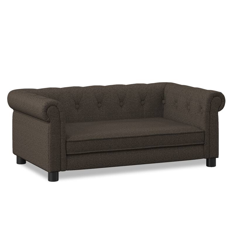 Elegant Rectangular Pet Sofa Bed Up to 100lbs