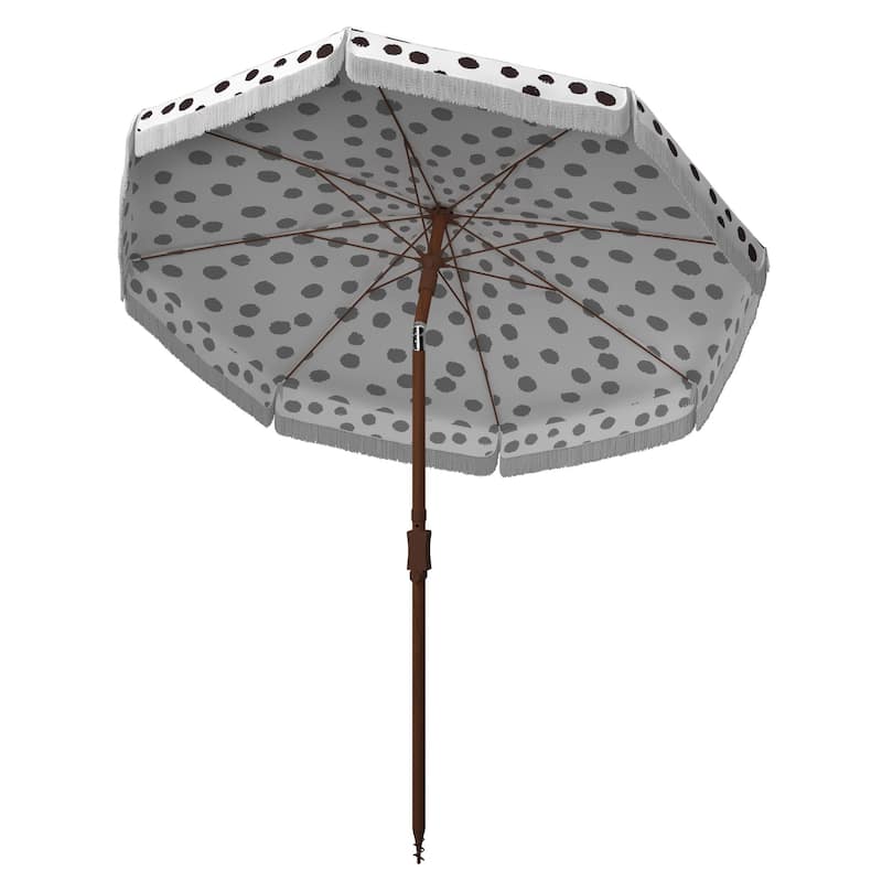 SAFAVIEH Outdoor Kinsley 6.5-Foot Tilt Umbrella
