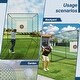 preview thumbnail 4 of 8, 10X10X10FT Golf Practice Net Cage Metal Frame Hitting Net Kit Indoor Outdoor