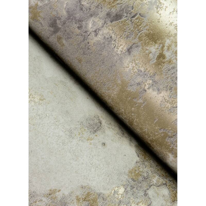 Advantage Aria Light Grey Marbled Tile Wallpaper