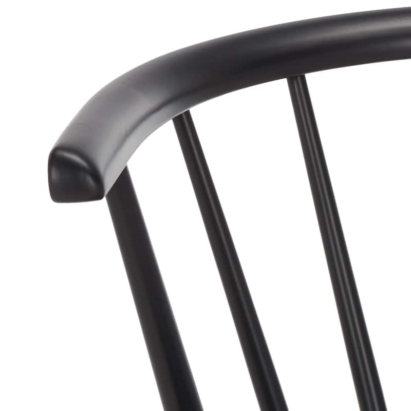 SAFAVIEH Home Blanchard 18-inch Curved Spindle Side Chair [SET of 2] - 21"W x 21"D x 30"H