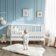 preview thumbnail 4 of 7, 5.5" Dual Sided Crib & Toddler Mattress, Memory Foam, Breathable, Washable Cover - 52"*27.5"*5.5"