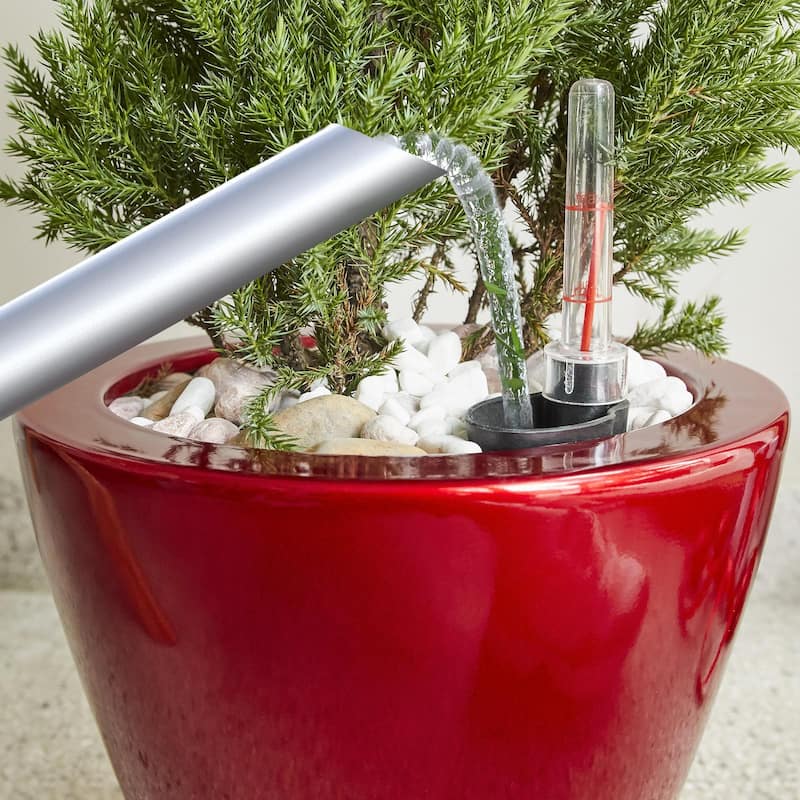 2-Pack 10 inch Plastic Self-watering Planter Pot
