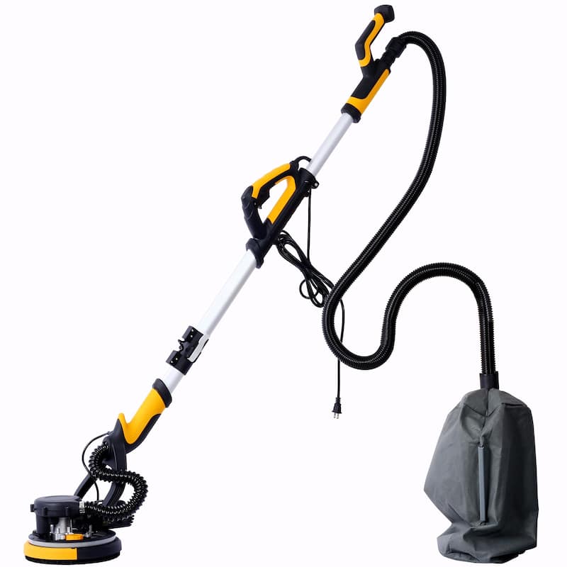 780W Electric Drywall Sander with Vacuum Dust Collection
