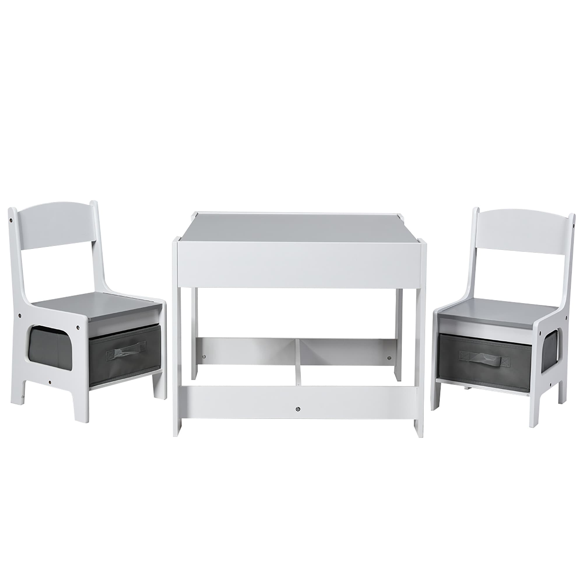 Children Activity Table Desk Sets with Storage Drawer