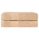 preview thumbnail 18 of 59, Blue Nile Mills Turkish Cotton Heavyweight Bath Sheet Set of 2 Hazelnut
