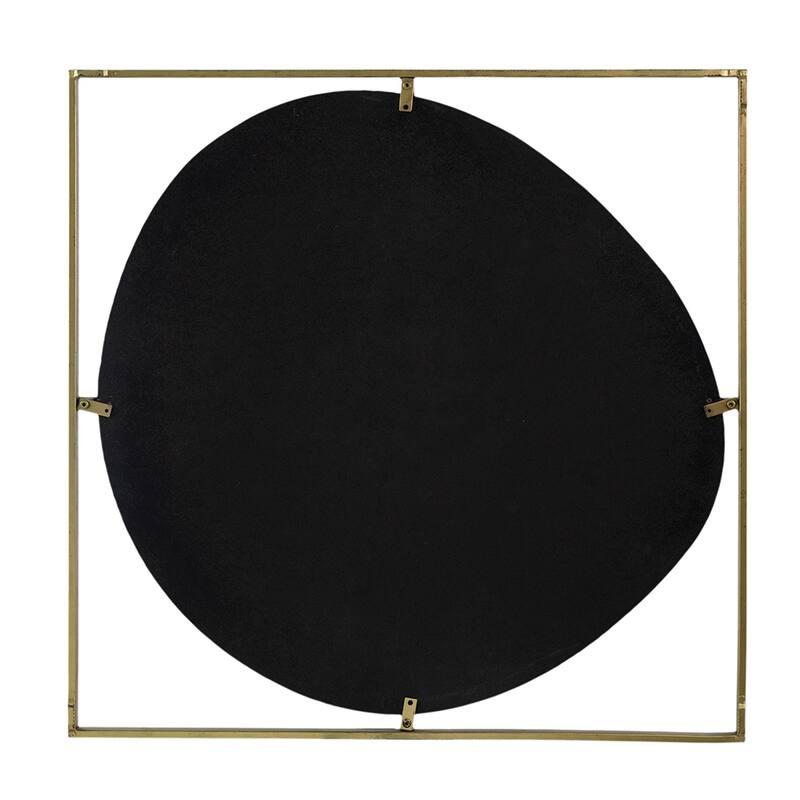 Metal Frame Contemporary Design Mirror for Bathroom