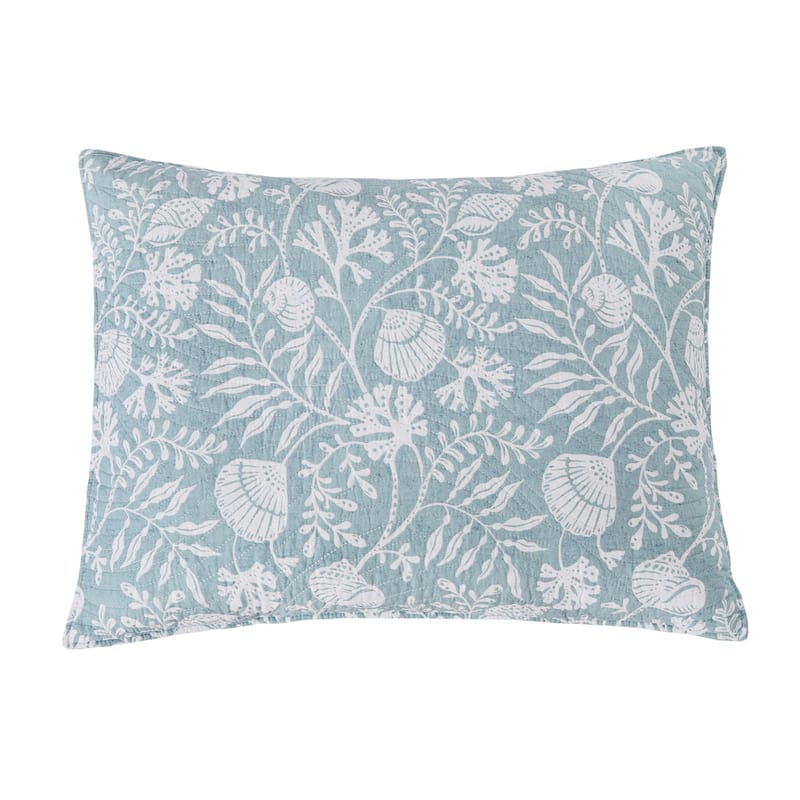 Seafoam Reef Coastal Cotton Quilt Set
