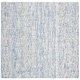 preview thumbnail 173 of 191, SAFAVIEH Handmade Abstract Lottie Modern Wool Rug 4' Square - Dark Blue/Rust