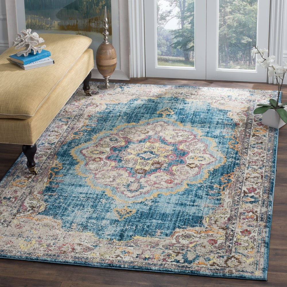 SAFAVIEH Bristol Janushka Vintage Boho Oriental Polyester Rug