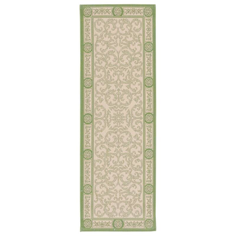 SAFAVIEH Courtyard Asumi Indoor/ Outdoor Waterproof Patio Backyard Rug