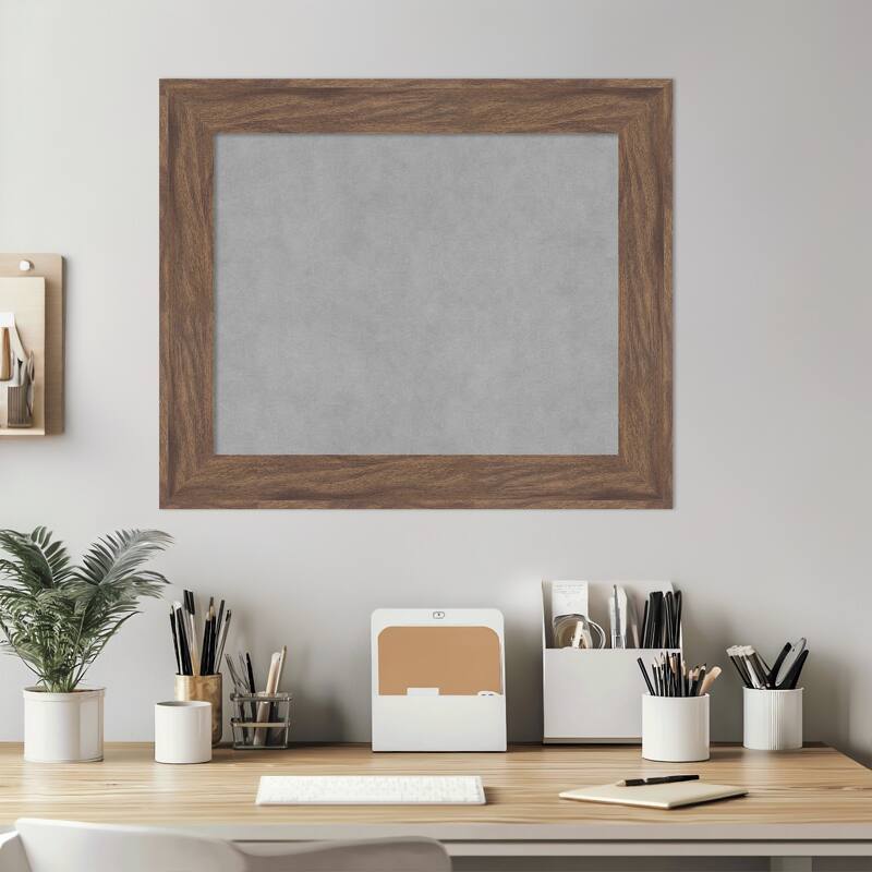 Amanti Art Pia Medium Brown Framed