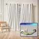 preview thumbnail 65 of 98, Energy-saving Wraparound Adjustable French Blackout Curtain Rod Set