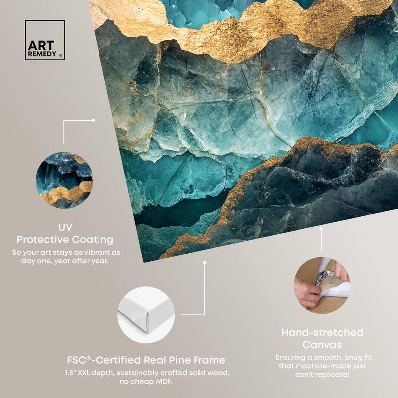 Power Edge II Canvas by Art Remedy, Gallery Wrapped